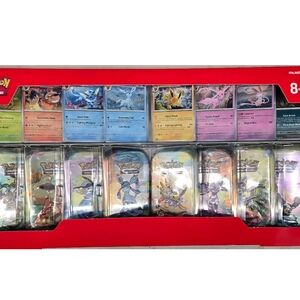 Pokemon Prismatic Evolutions 8 Pack Mini Tins Costco Exclusive New